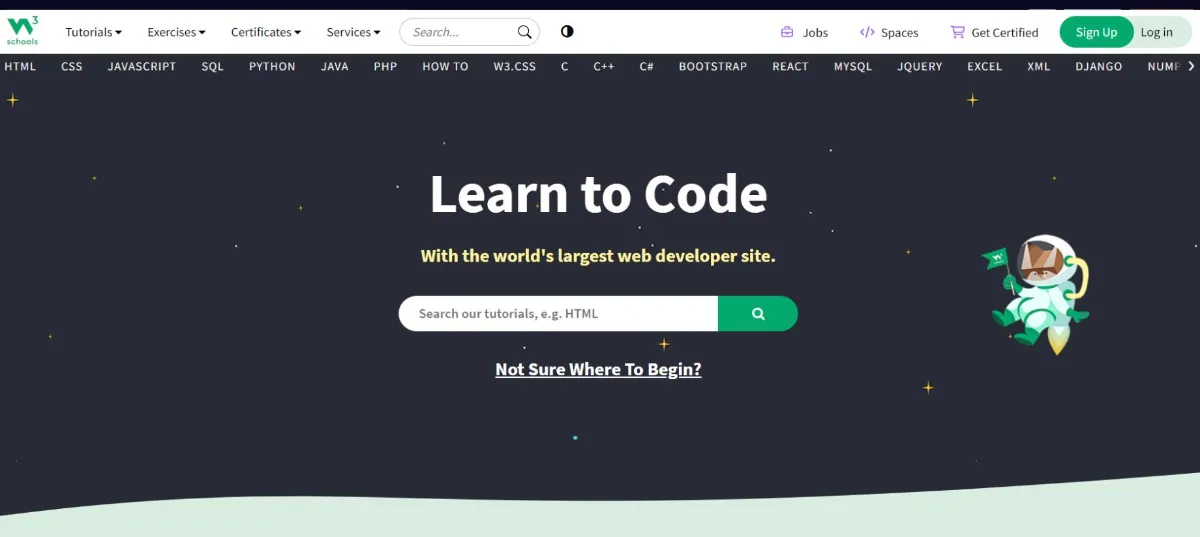 عکس صفحه اول سایت CareerFoundry